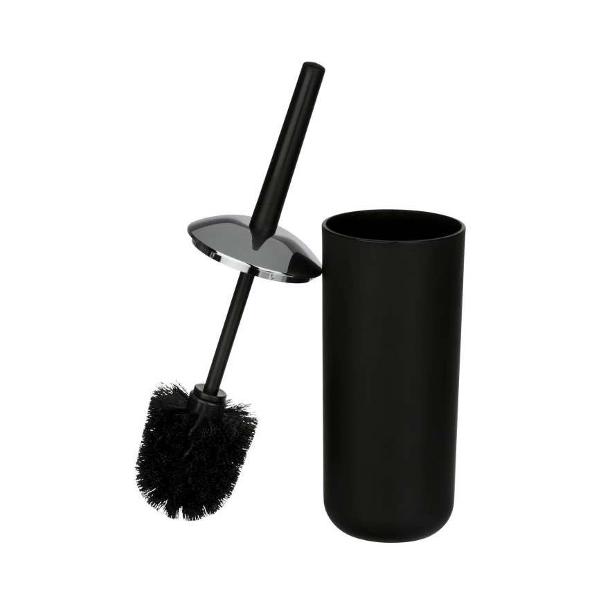 WENKO 21210100 - WC-børste BRASIL 10x37 cm sort/blank krom