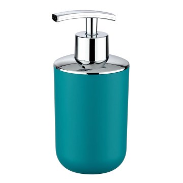 WENKO 21224100 - Sæbedispenser BRASIL 7,3x16,5 cm turkis/blank krom