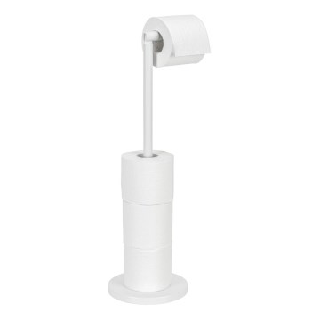 WENKO 21424100 - Toiletrulleholder 21x55 cm hvid