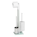 WENKO 21565100 - WC-børste RIVALTA 18x70 cm hvid/sort