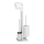 WENKO 21565100 - WC-børste RIVALTA 18x70 cm hvid/sort