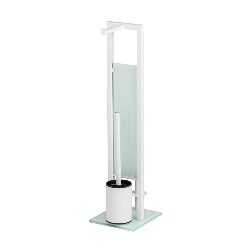 WENKO 21565100 - WC-børste RIVALTA 18x70 cm hvid/sort