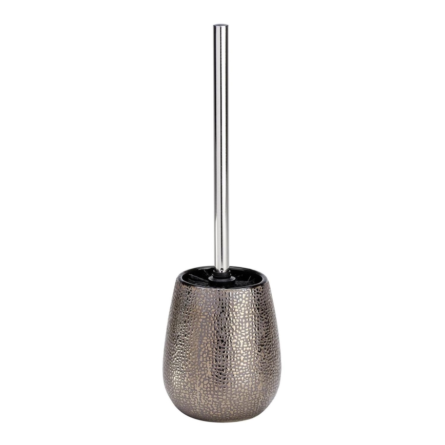WENKO 21644100 - Toiletbørste MARRAKESH 12,5x41 cm brun