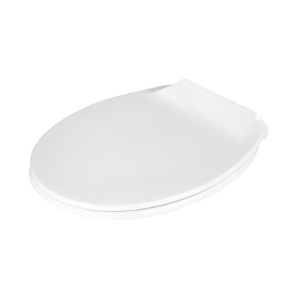 WENKO 21901100-WC sæde KOS 44x37 cm hvid/sølv