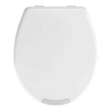 WENKO 21905100-Toiletsæde SECURA 37x44 cm hvid/grå