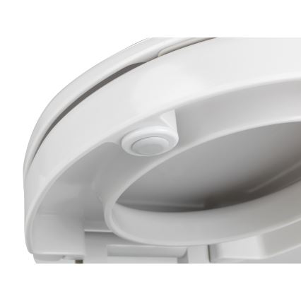 WENKO 21905100-Toiletsæde SECURA 37x44 cm hvid/grå