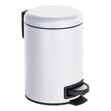 WENKO 22142800 - Kurv LEMAN 17x25 cm hvid/sort