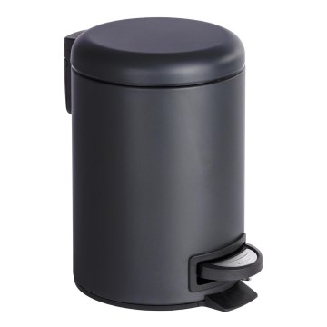 WENKO 22143800 - Kurv LEMAN 17x25 cm sort