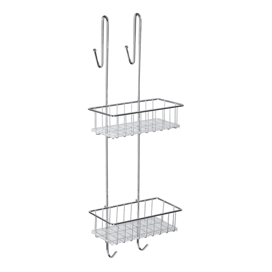 WENKO 22213100 - Stander ALDO 24,5x70 cm rustfrit stål/sølv