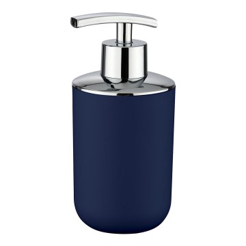 WENKO 22519100 - Sæbedispenser BRASIL 320 ml blå/blank krom