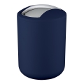 WENKO 22520100 - Kurv BRASIL 14x21 cm blå/blank krom