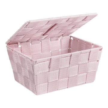 WENKO 22574100 - Kurv ADRIA 19 x 14 cm, lyserød