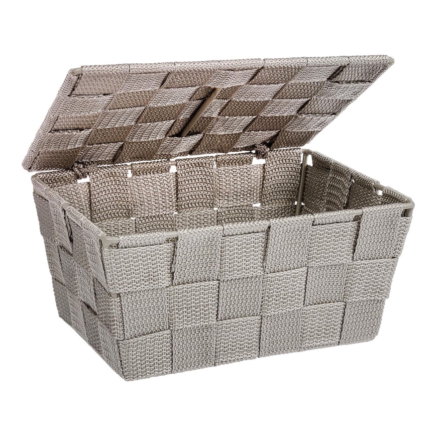 WENKO 22575100 - Kurv ADRIA 19x14 cm beige