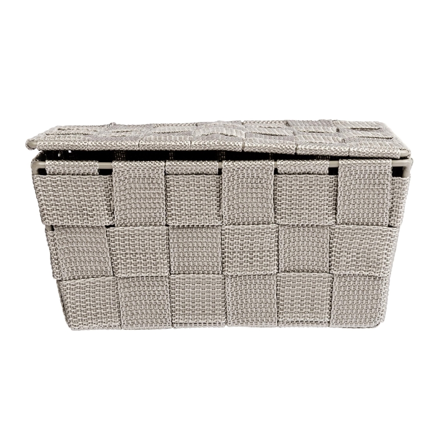 WENKO 22575100 - Kurv ADRIA 19x14 cm beige