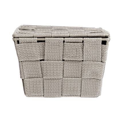 WENKO 22575100 - Kurv ADRIA 19x14 cm beige