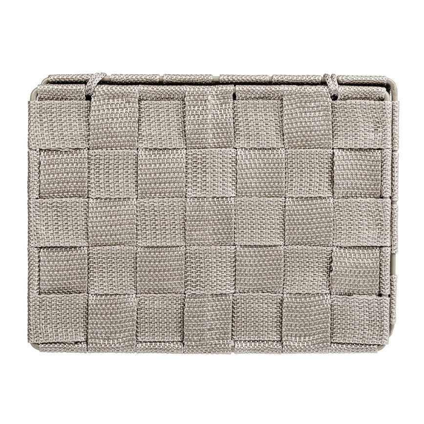 WENKO 22575100 - Kurv ADRIA 19x14 cm beige