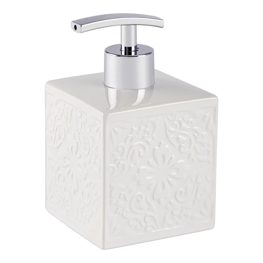 WENKO 22650100 - Sæbedispenser CORDOBA 500 ml hvid