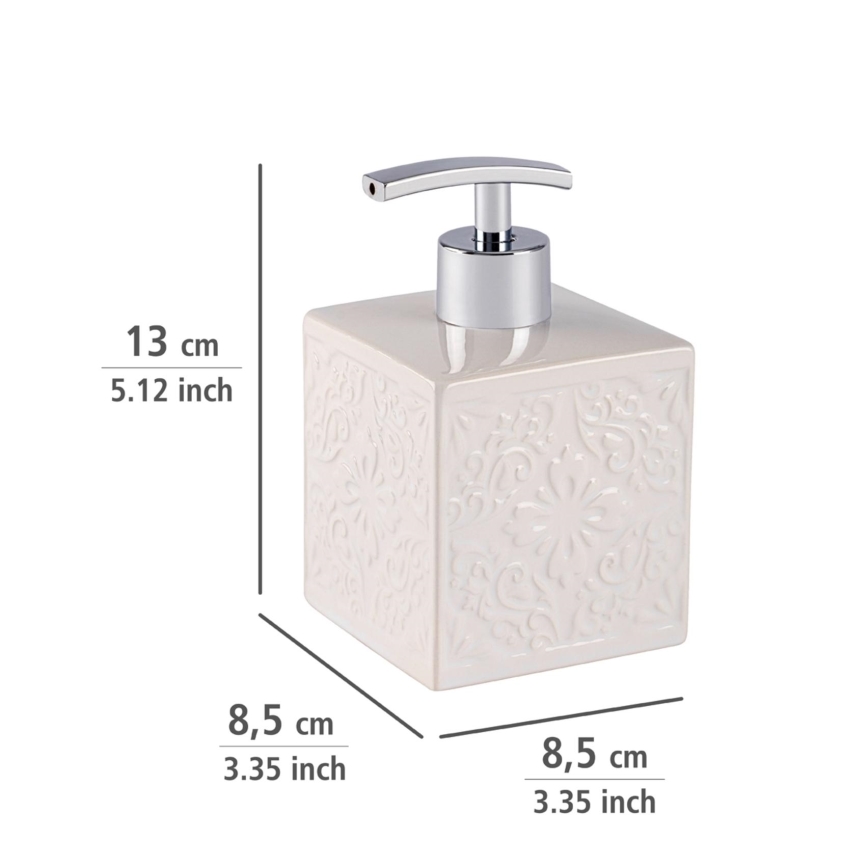 WENKO 22650100 - Sæbedispenser CORDOBA 500 ml hvid