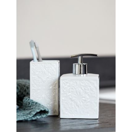 WENKO 22650100 - Sæbedispenser CORDOBA 500 ml hvid