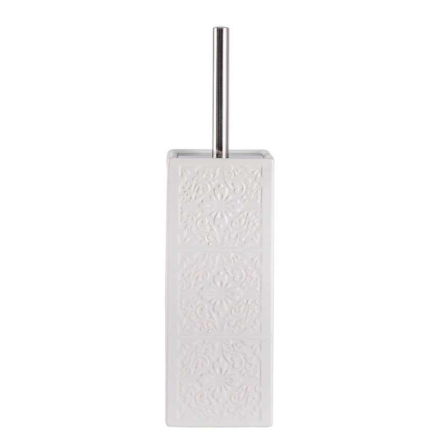 WENKO 22651100 - WC-børste CORDOBA 9,5x35 cm hvid