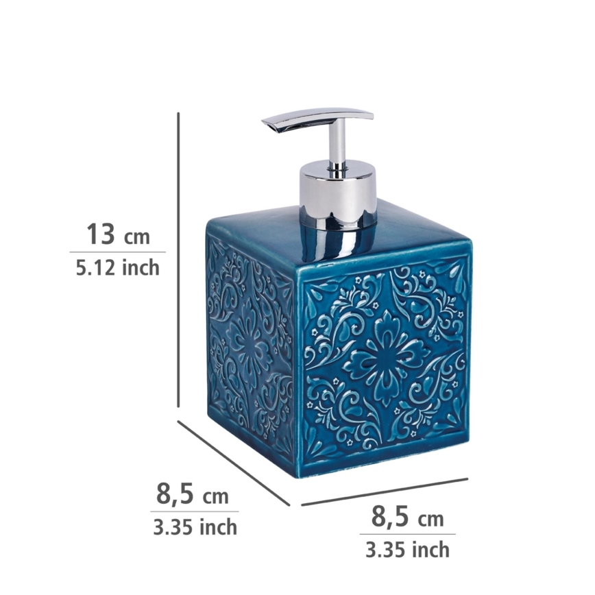 WENKO 22653100 - CORDOBA sæbedispenser 500 ml, blå