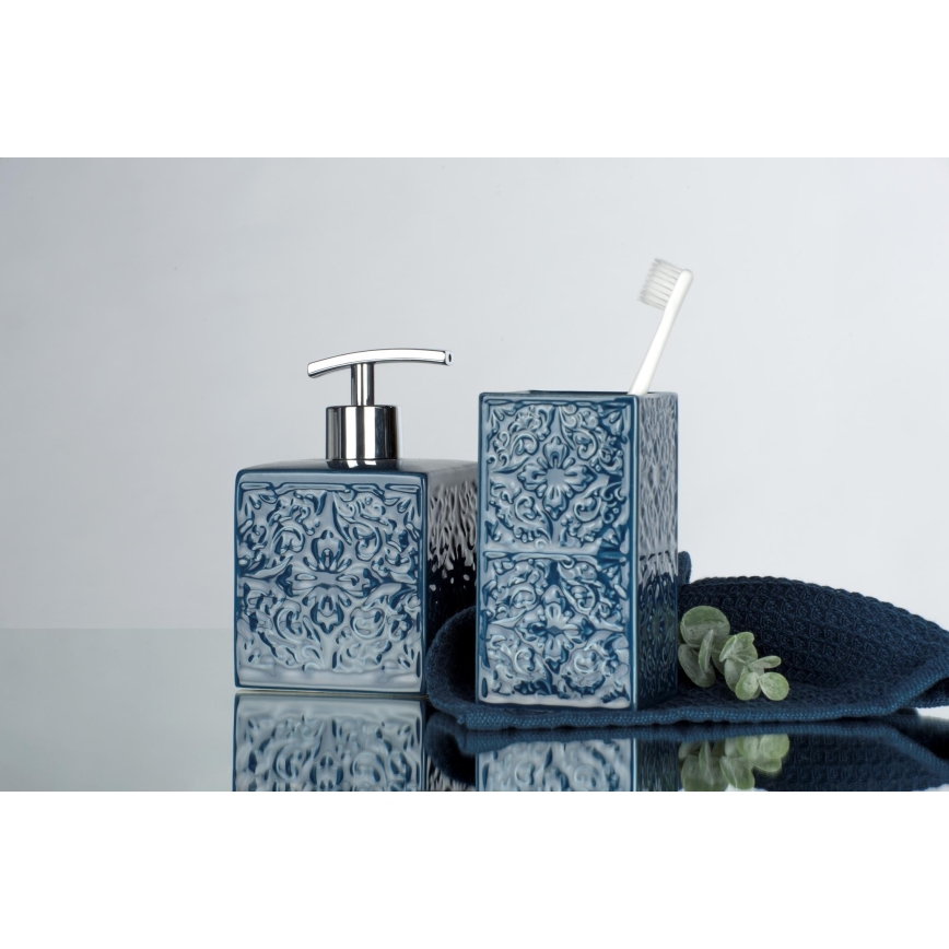 WENKO 22653100 - CORDOBA sæbedispenser 500 ml, blå