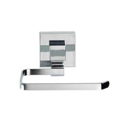 WENKO 22687100-Toiletpapirholder VACUUM-LOC QUADRO ED 14x11 cm, blank krom