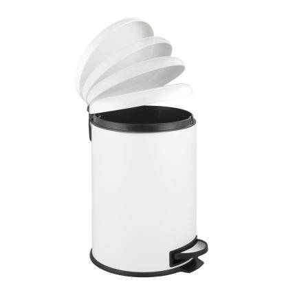 WENKO 22708100 - Kurv LEMAN 30,5x44 cm hvid/sort