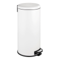 WENKO 22709100 - Kurv LEMAN 30,5 x 64 cm hvid/sort
