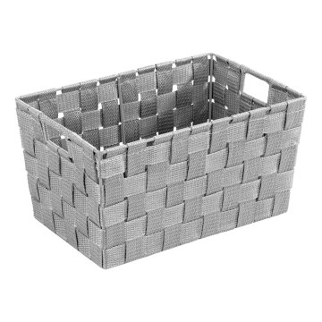 WENKO 22791100 - Kurv ADRIA 30x20 cm grå