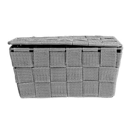 WENKO 22793100 - Kurv ADRIA 19x14 cm grå
