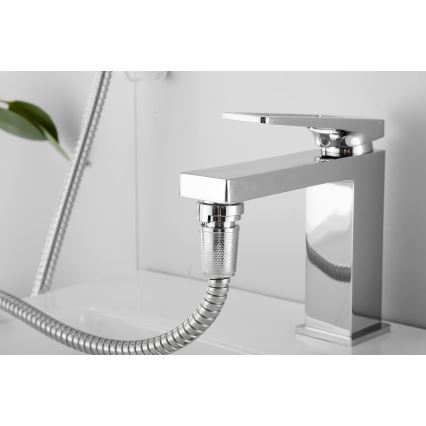 WENKO 22866100 - Bruser UNIVERSAL 170x6,5 cm blank krom/sølv/grå
