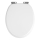 WENKO 22885100-WC sæde URBIO 36x42,5 cm hvid/sølv