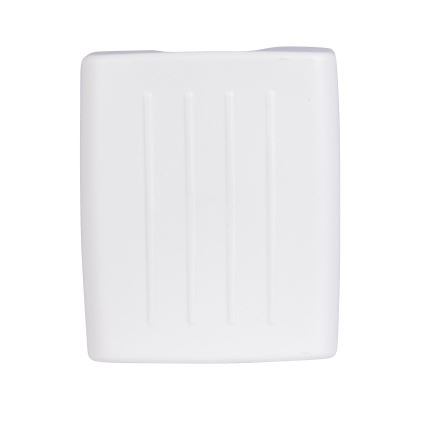 WENKO 22943100 - KUMBA skammel 38x47 cm hvid