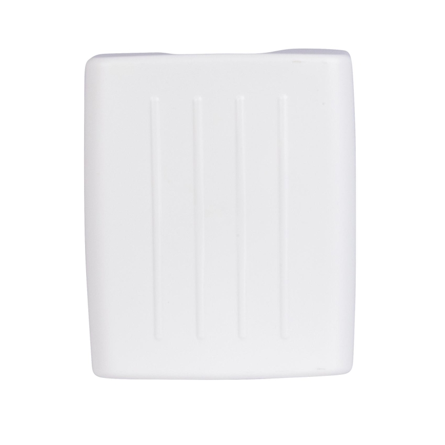 WENKO 22943100 - KUMBA skammel 38x47 cm hvid