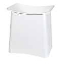 WENKO 22949100 - Skammel WING 45x48 cm hvid/sort
