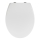 WENKO 22973100-WC-sæde DELOS 44,5x37,5 cm hvid/sølv