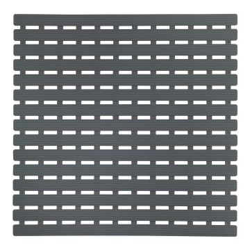 WENKO 23125100-Brusemåtte ARINOS 54x54 cm grå/grå