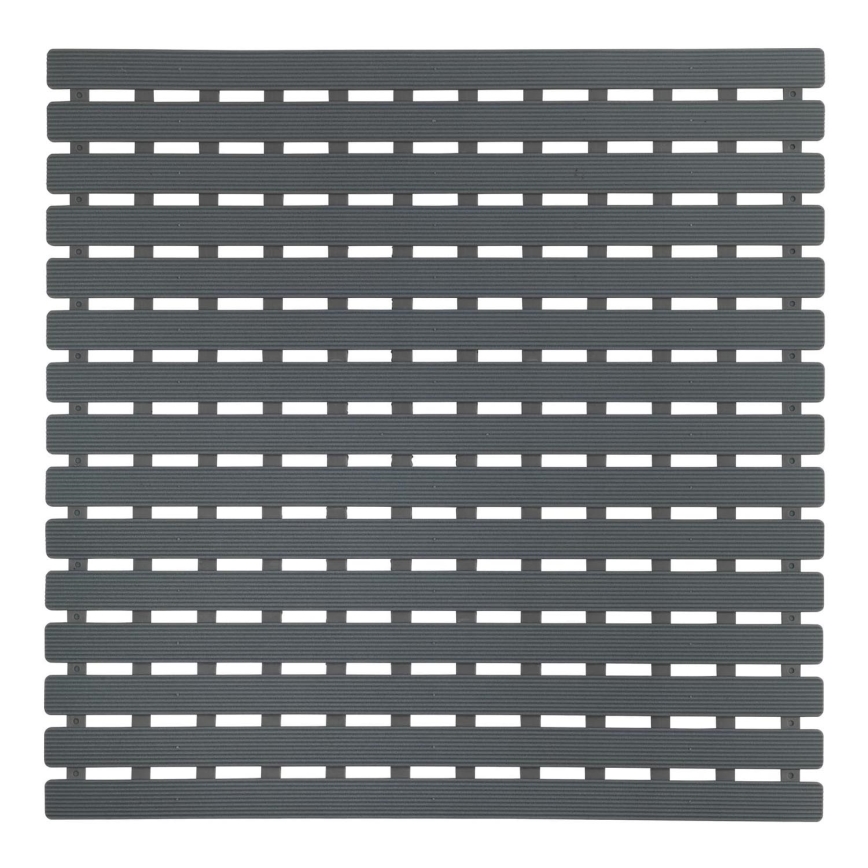 WENKO 23125100-Brusemåtte ARINOS 54x54 cm grå/grå