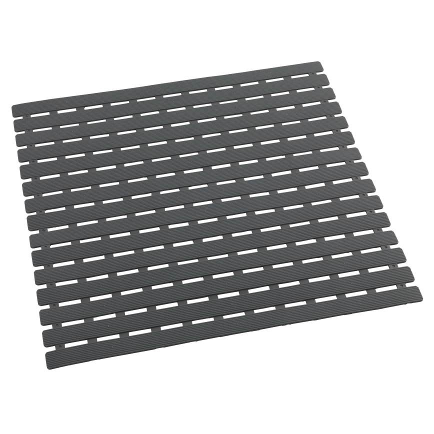 WENKO 23125100-Brusemåtte ARINOS 54x54 cm grå/grå