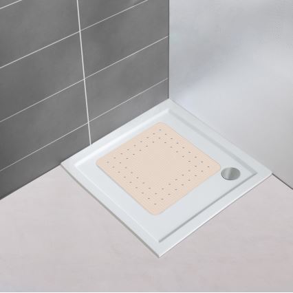 WENKO 23139100-Måtte MIRASOL 54x54 cm beige