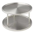 WENKO 2335100 - Skabskarrusel CABINET CAROUSEL 26,5x15,5 cm rustfrit stål/sølv