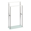 WENKO 23438100 - Håndklædestativ DEBAR 20x83 cm rustfrit stål/satineret/hvid