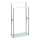 WENKO 23438100 - Håndklædestativ DEBAR 20x83 cm rustfrit stål/satineret/hvid