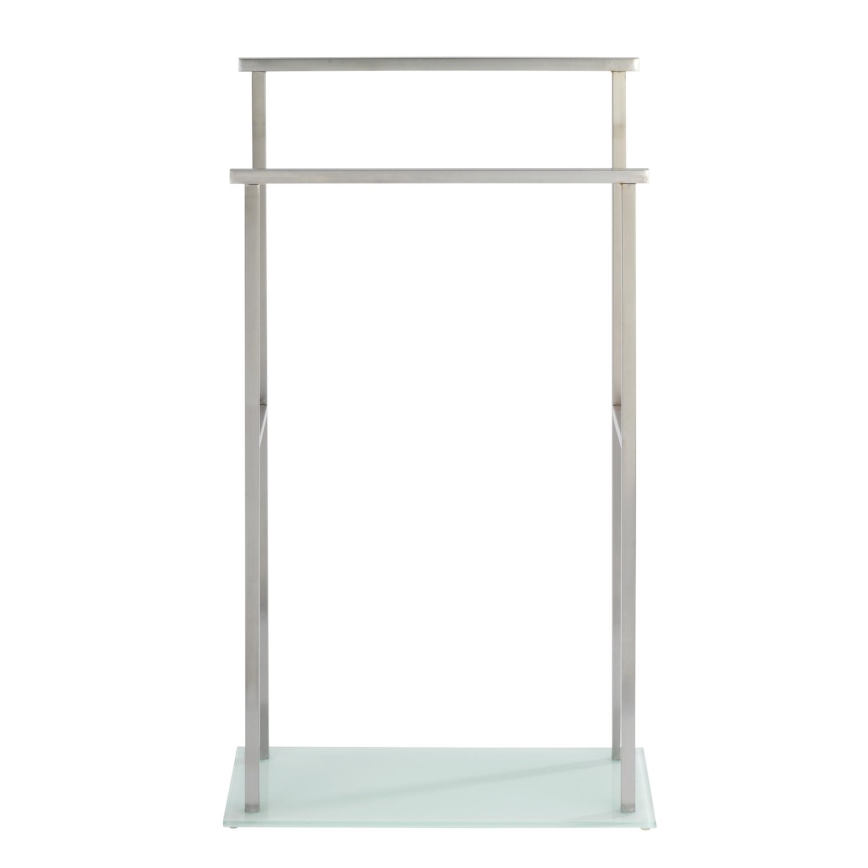 WENKO 23438100 - Håndklædestativ DEBAR 20x83 cm rustfrit stål/satineret/hvid