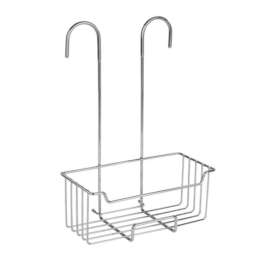 WENKO 23499100 - Brusehylde MILO 25x36 cm rustfrit stål/sølvfarvet/klar