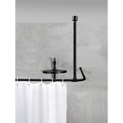 WENKO 23566100 - UNIVERSAL loftstøtte 57 cm sort