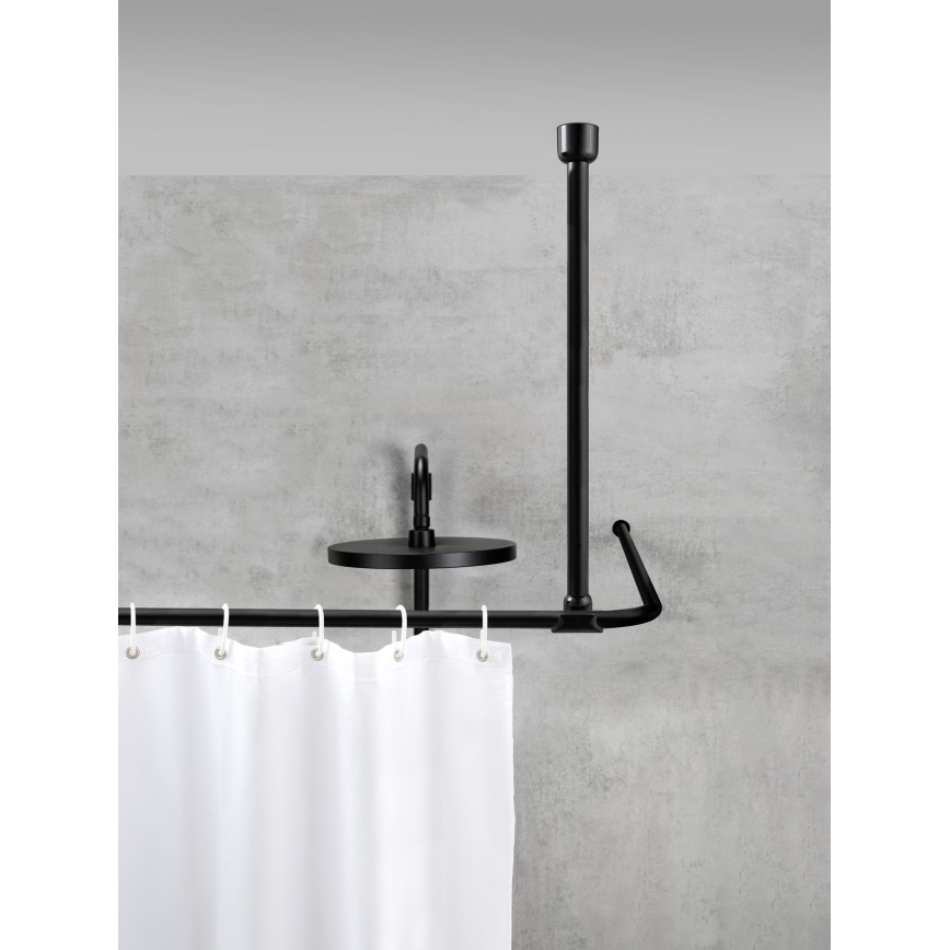 WENKO 23566100 - UNIVERSAL loftstøtte 57 cm sort