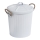 WENKO 23703100 - Kurv GARA 24x28,5 cm hvid