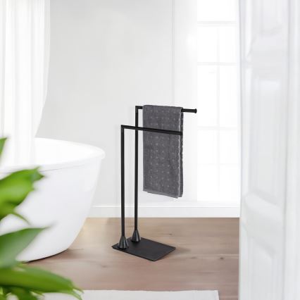 WENKO 23711100 - Håndklædestativ HELLA 41 x 79 cm, sort